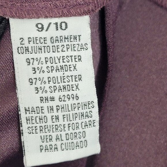 Crocodile Print Plum Purple Pants Women 9/10  Business Casual Retro Style Lounge - Picture 13 of 14